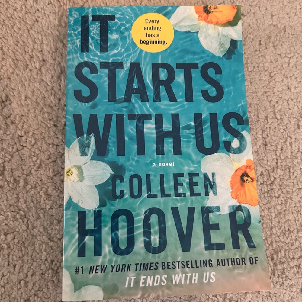 It Starts With Us by Colleen Hoover Book